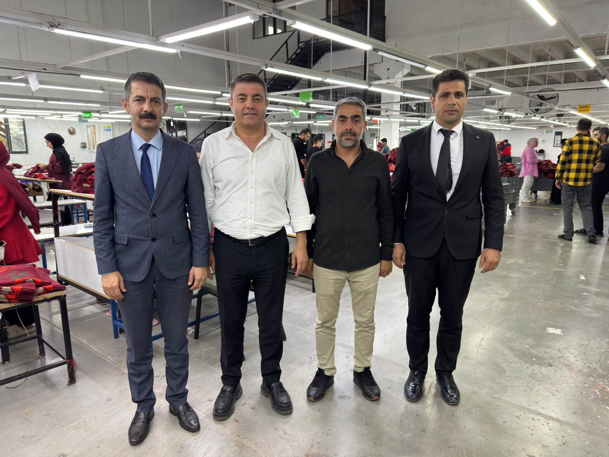 İŞKUR Mürü Aktan’dan VEM Tekstil’e ziyaret