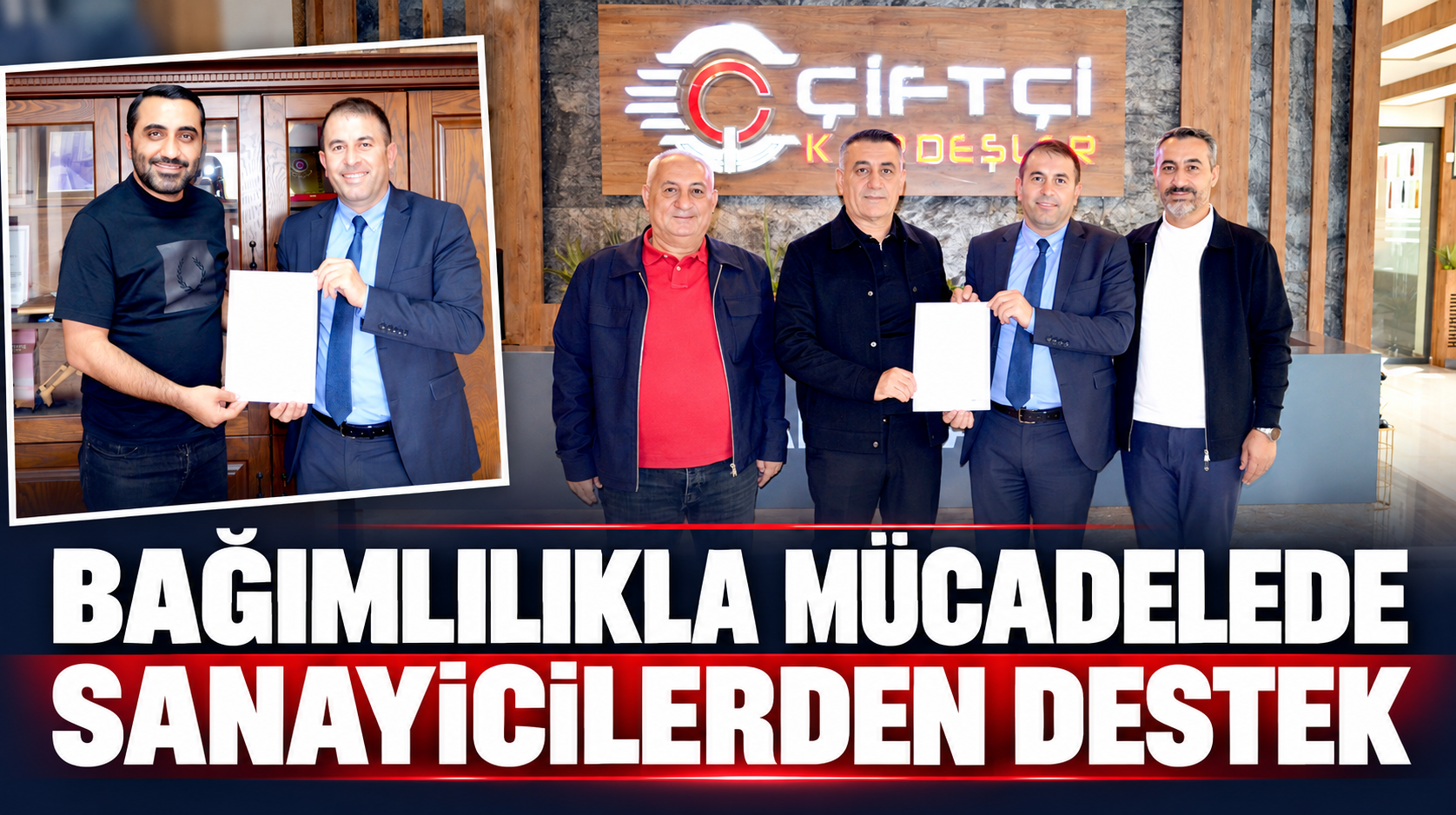 Bağımlılıkla Mücadelede Sanayicilerden Destek