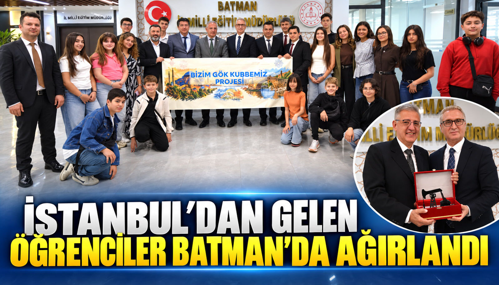 İstanbul’dan Gelen Öğrenciler Batman’da Ağırlandı