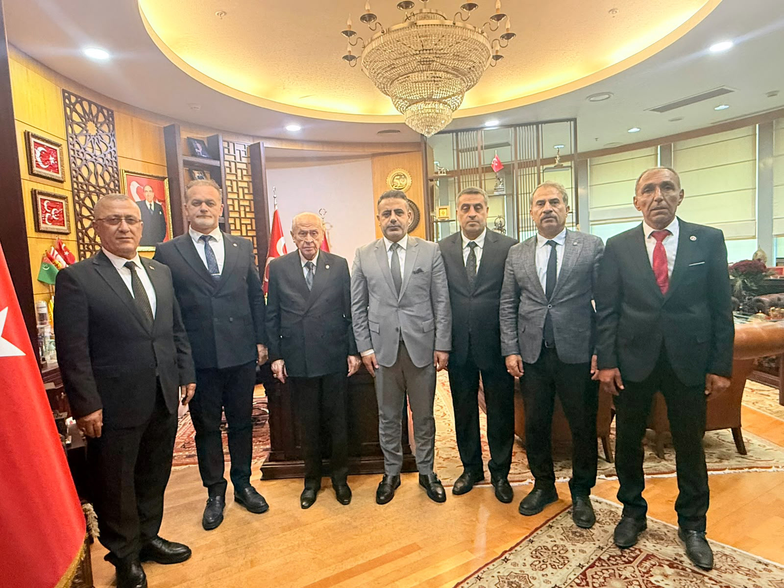 MHP Batman Teşkilatından Bahçeli’ye Ziyaret