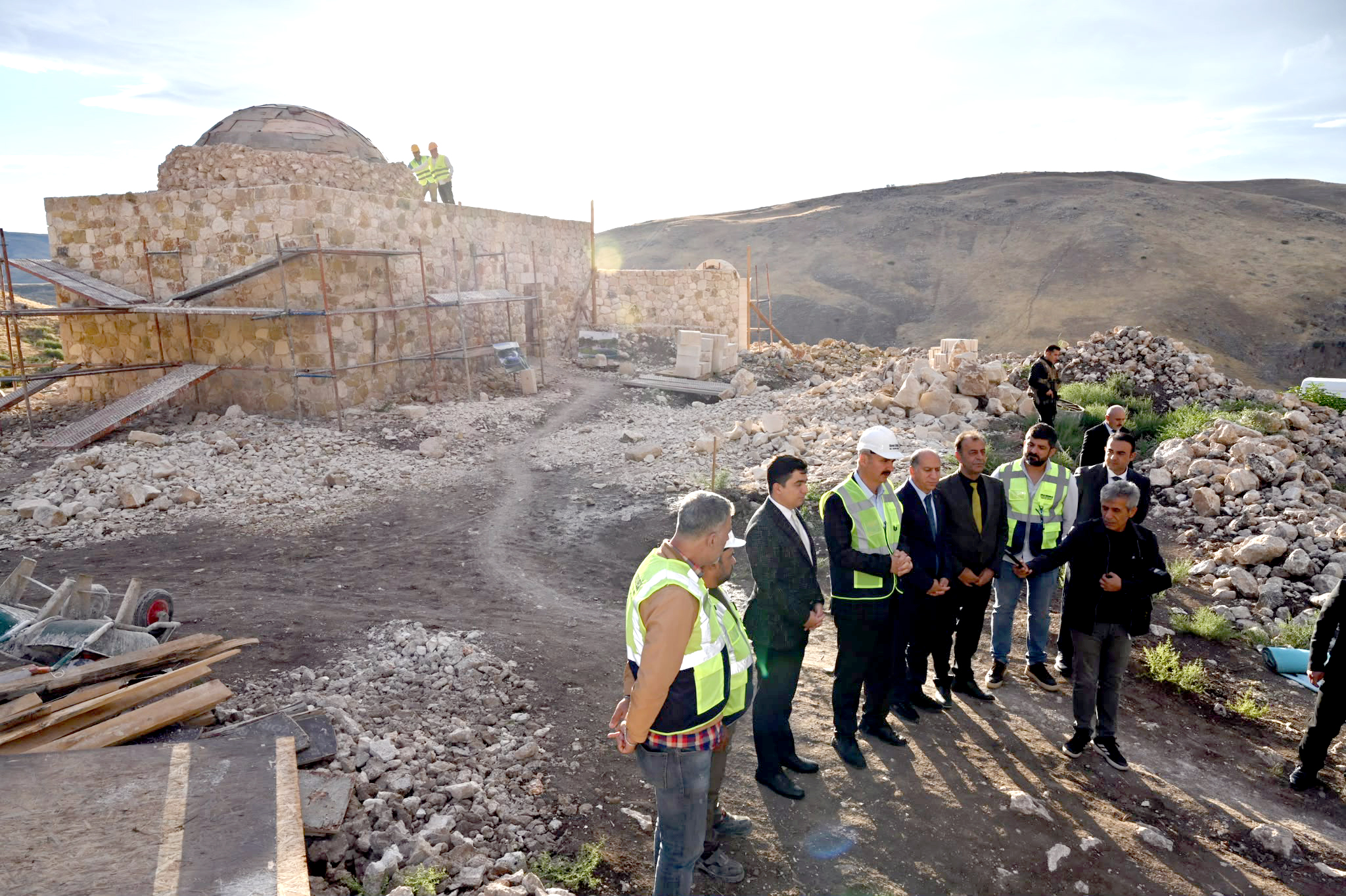 Şeyh Hevinda Ziyaretgâhı’nda Restorasyonda sona gelindi