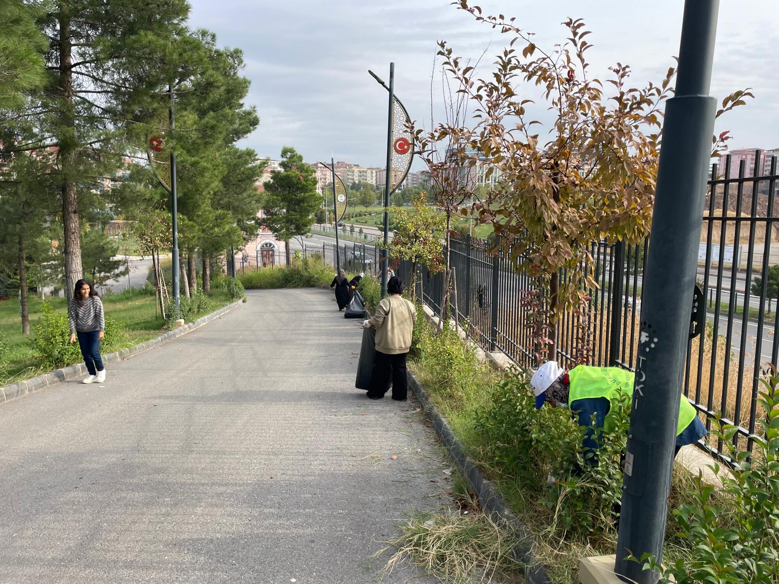 Batman Belediyesi Parkları Kışa Hazırlıyor