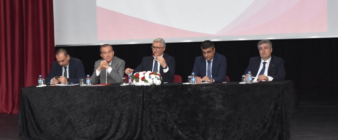 Okul Müdürleri Değerlendirme Toplantısı Gerçekleştirildi