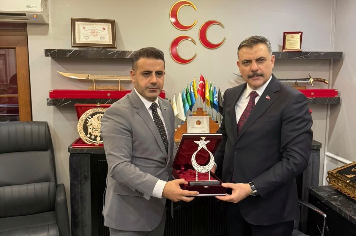 BAKAN ÇİFTÇİ’DEN MHP BATMAN İL BAŞKANLIĞINA ZİYARET