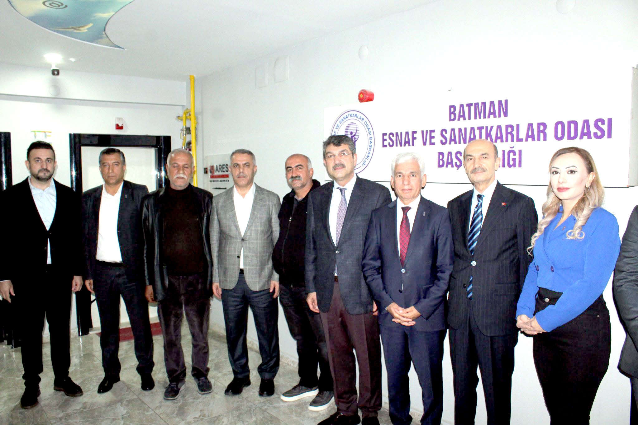 AK Parti Heyetinden Esnaf Odasına Ziyaret