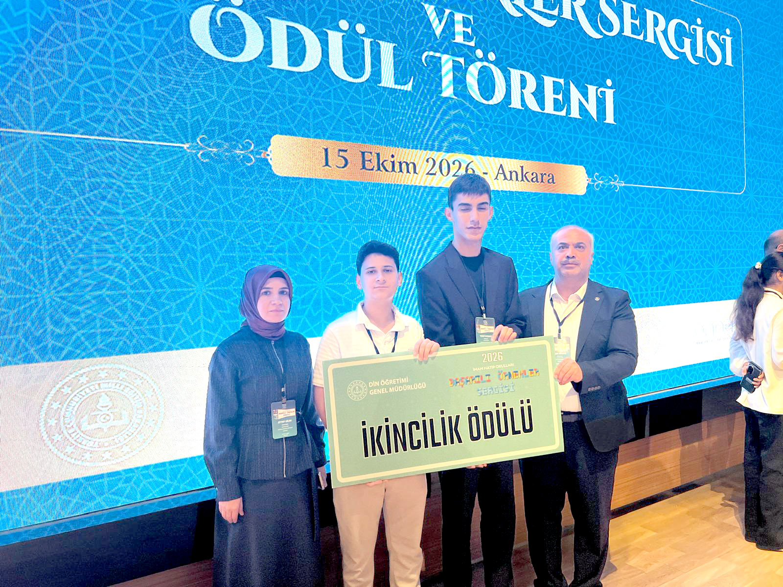 Ahmedi Hani Anadolu İmam Hatip Lisesi Türkiye İkincisi Oldu