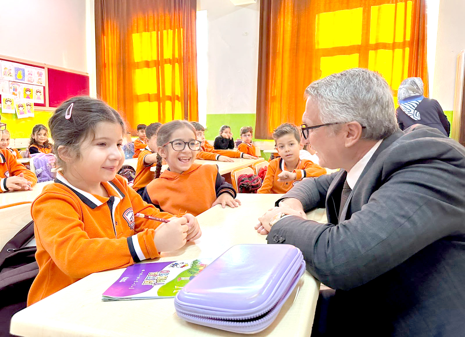 Müdür Ciğer’den Atatürk İlkokuluna Ziyaret