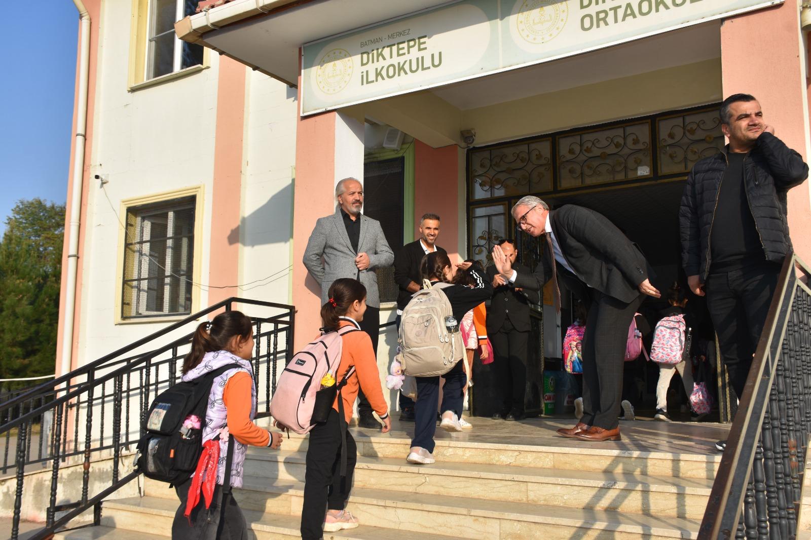 Müdür Ciğer’den Diktepe Okuluna Ziyaret