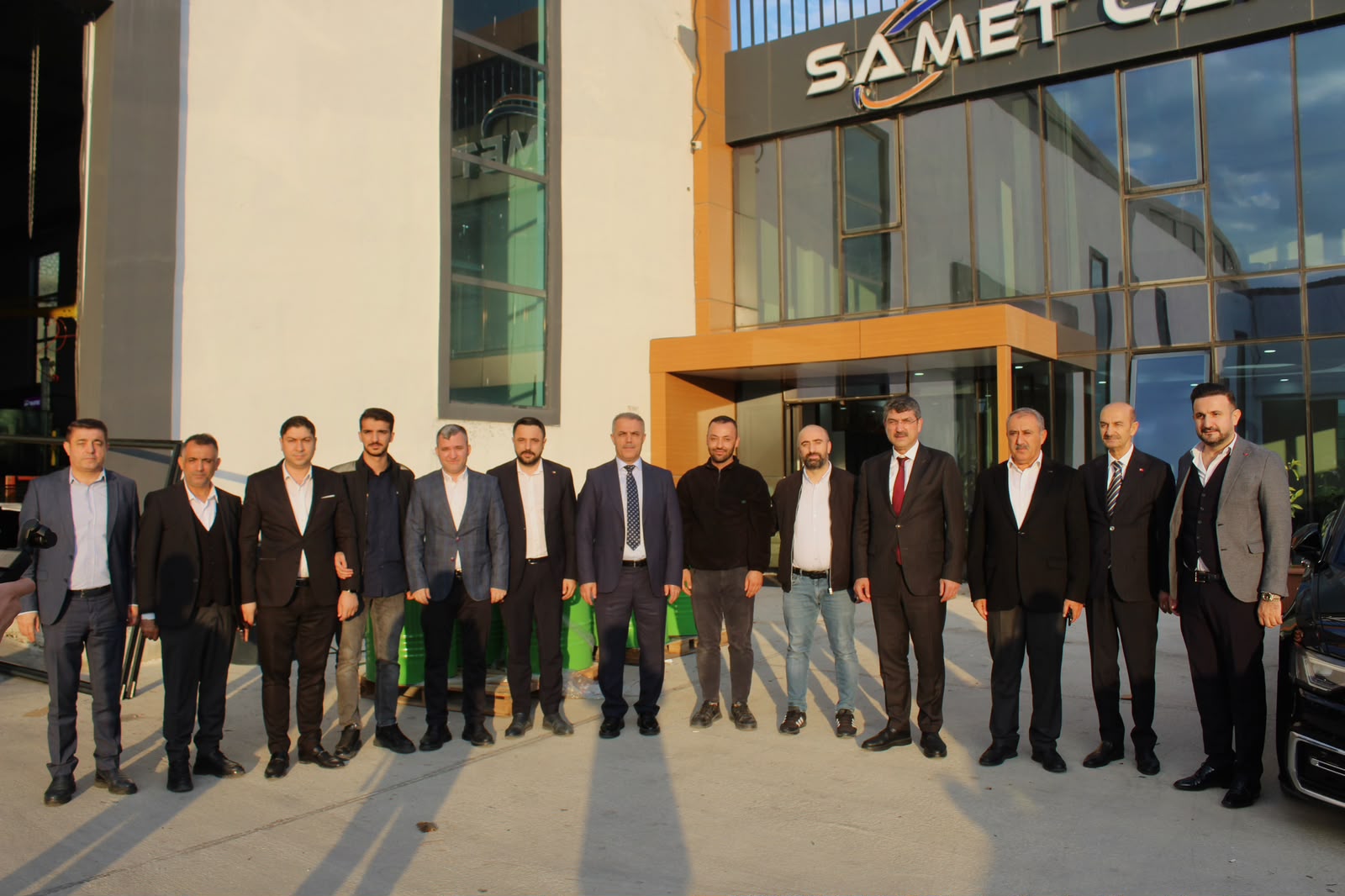 Milletvekili Nasıroğlu ve İl Başkanı Şansi OSB’de Sanayicilerle Buluştu