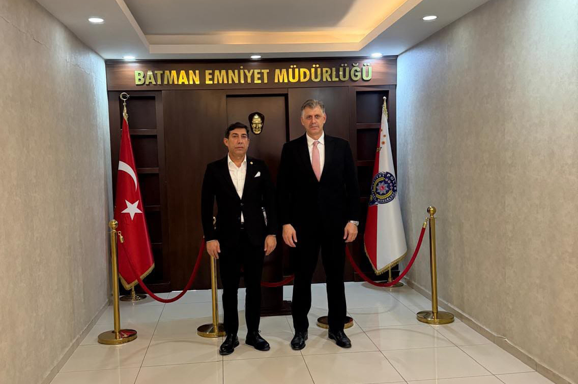 Dr. Ekrem Tüzün’den Emniyet Müdürü Atay’a Hayırlı Olsun Ziyareti
