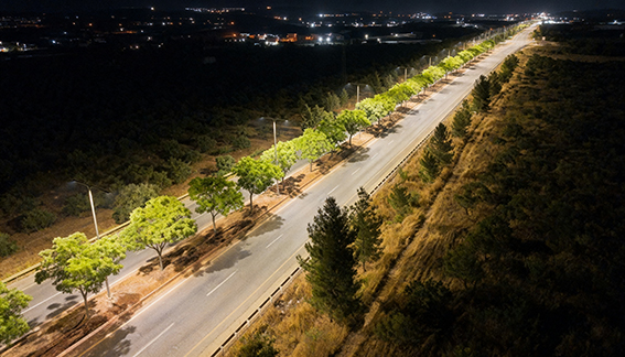 DİCLE ELEKTRİK’TEN ŞANLIURFA GAP HAVALİMANI YOLUNA AYDINLATMA YATIRIMI