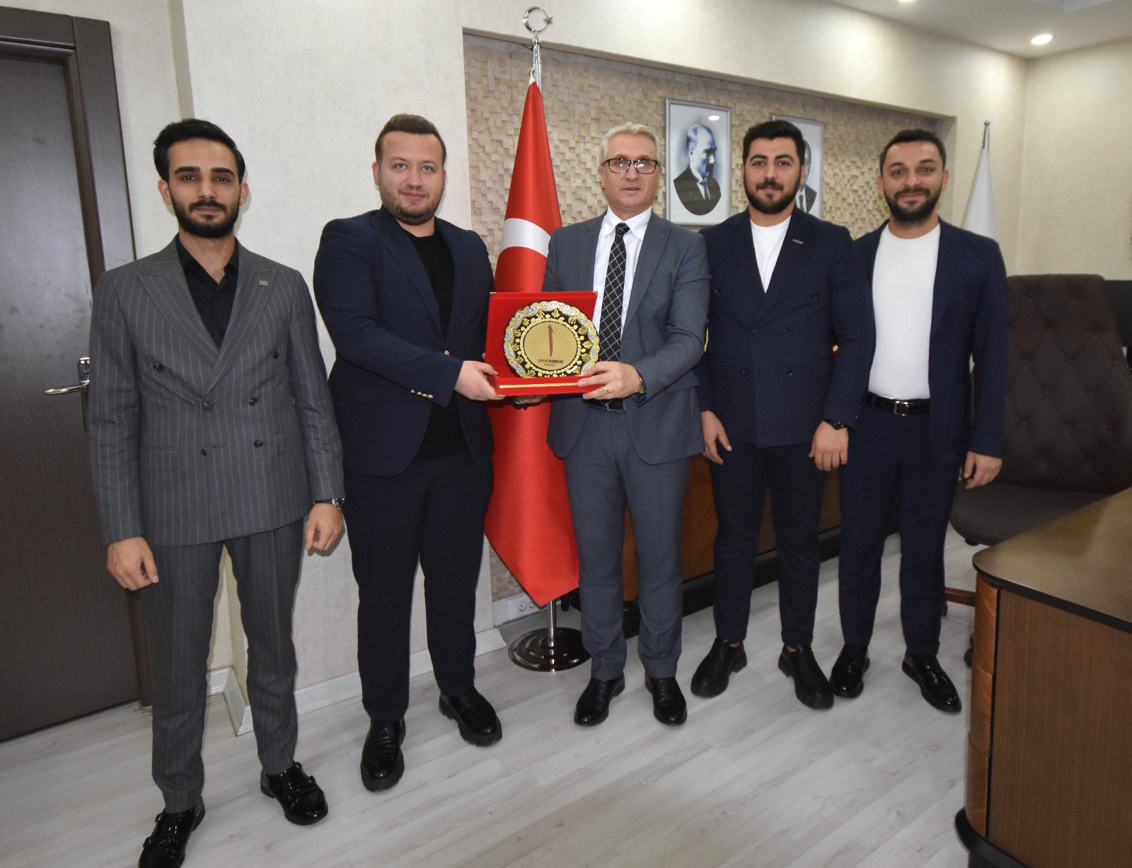 Genç ASKON’dan İl Millî Eğitim Müdürü Yaşar Ciğer’e Ziyaret