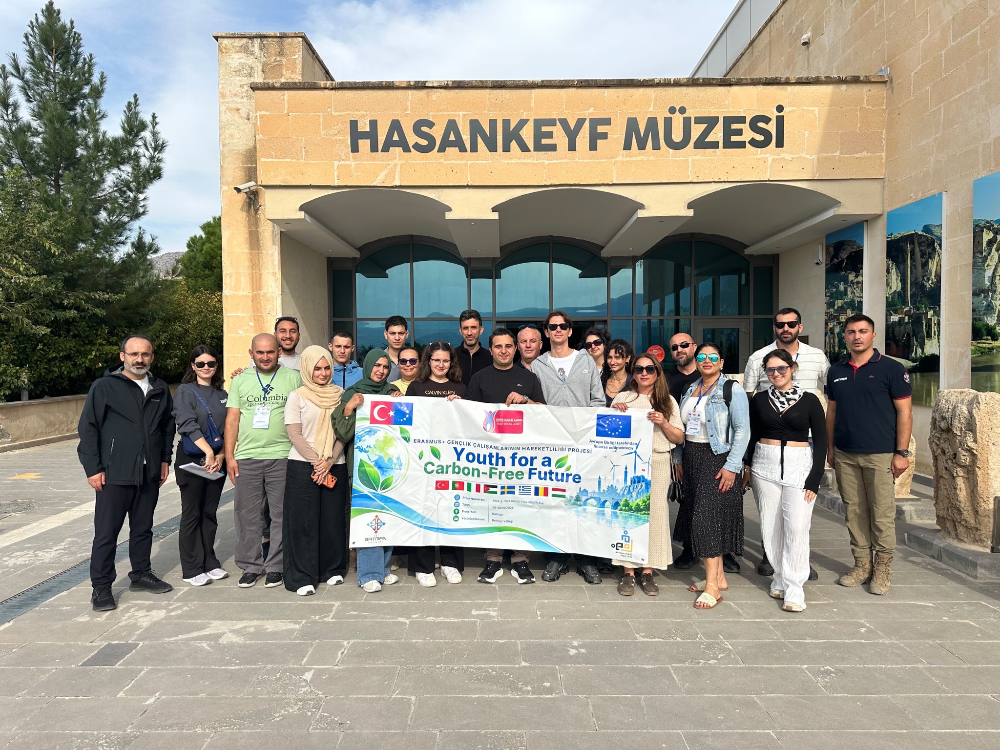 Hasankeyf, Erasmus+ Projesiyle Uluslararası Gençleri Ağırladı