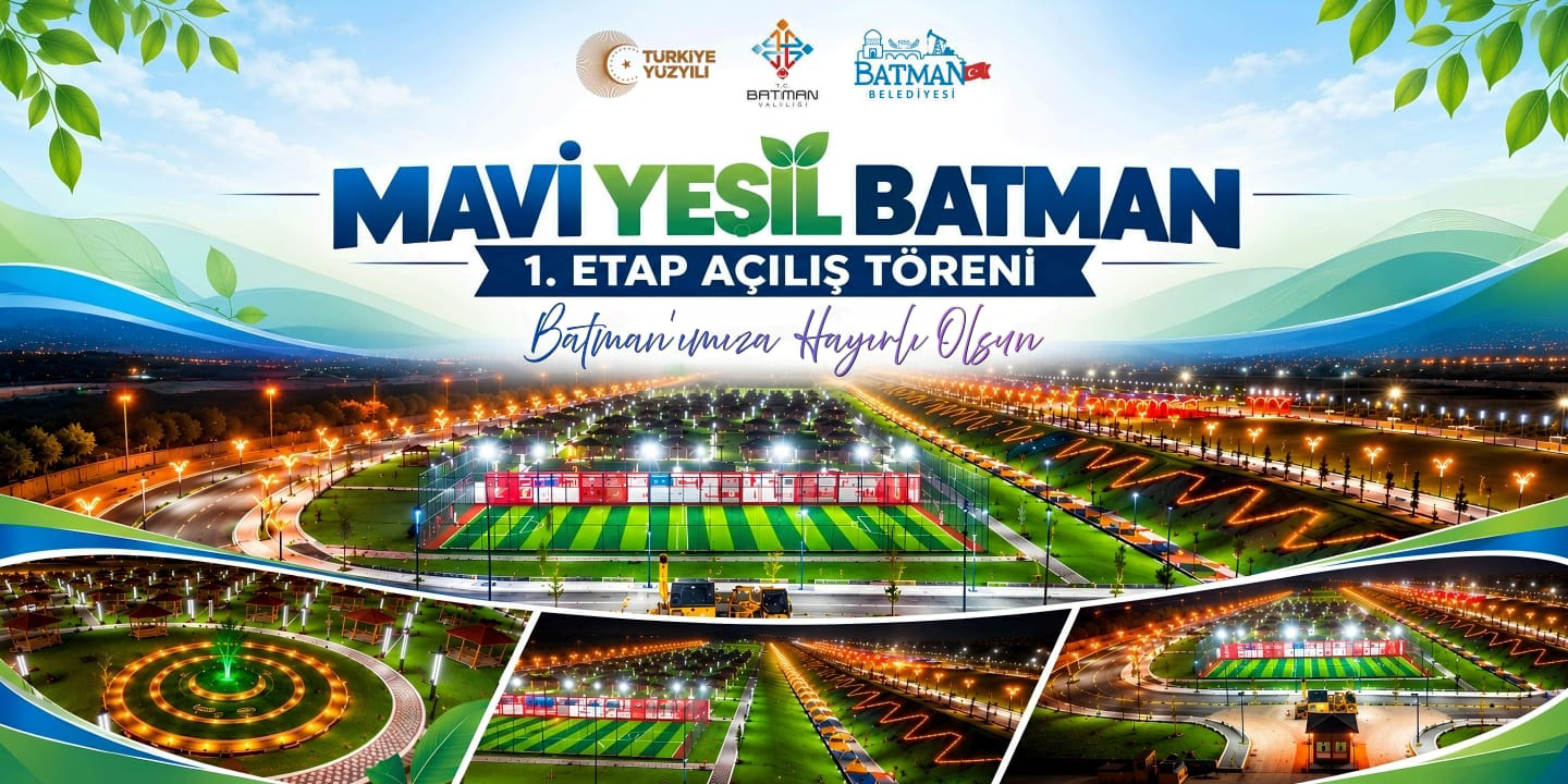 Mavi-Yeşil Batman Projesi’nin İlk Etabı Açılıyor