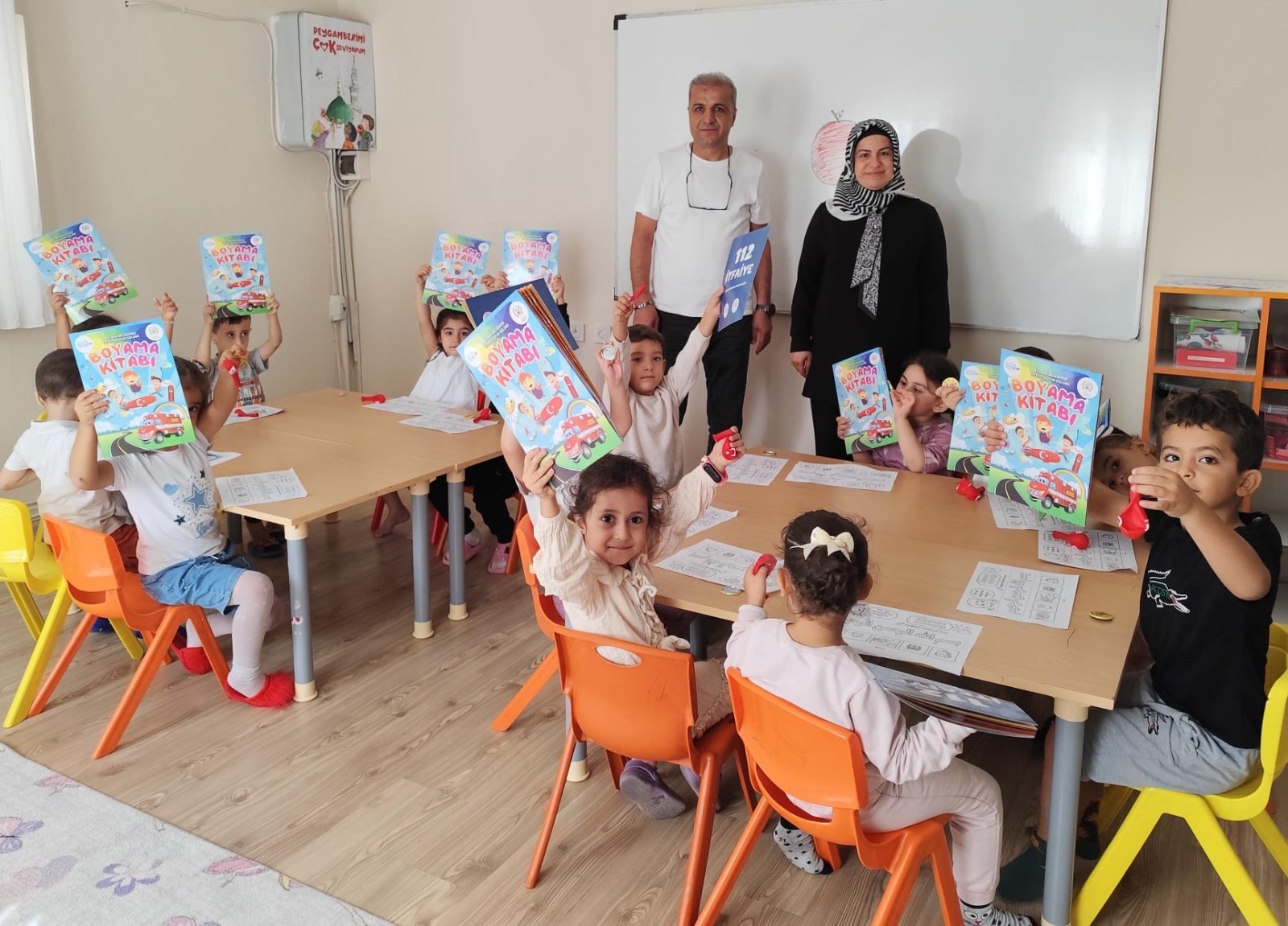Miniklere İtfaiye Haftası sürprizi