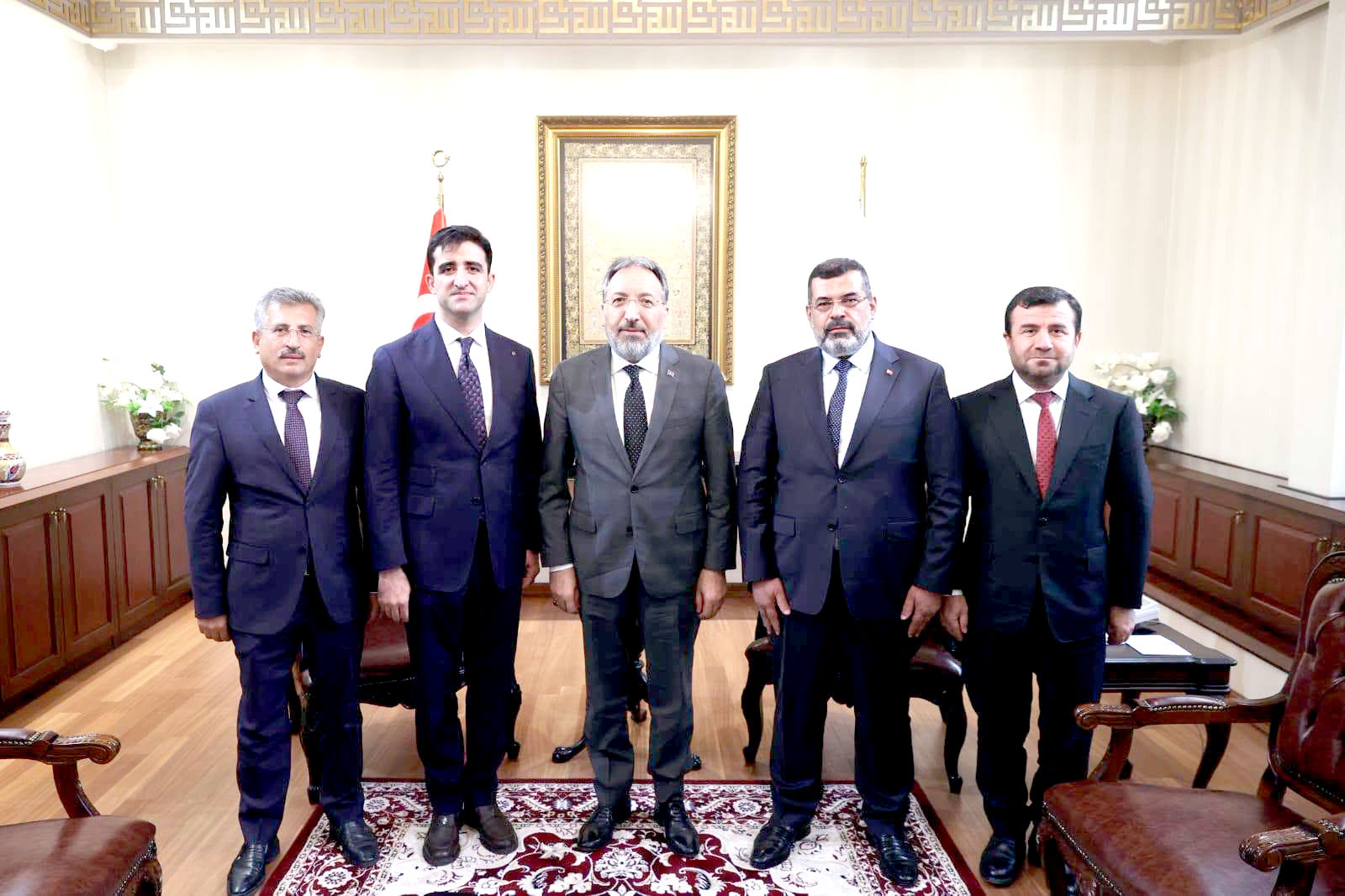 Batman Müftülüğünden Diyanet İşleri Başkanı Arpagüş’a ziyaret