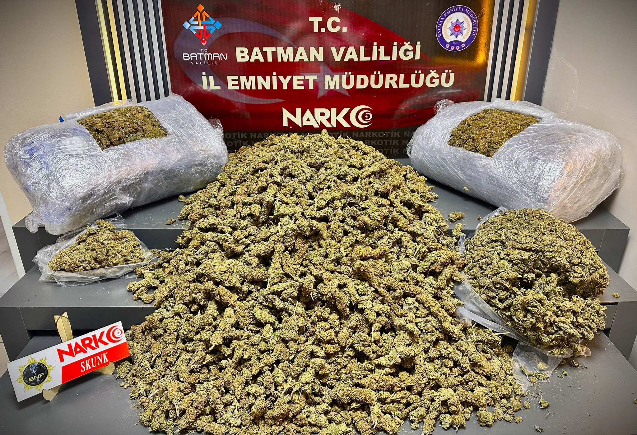 Batman’da Uyuşturucu Operasyonu