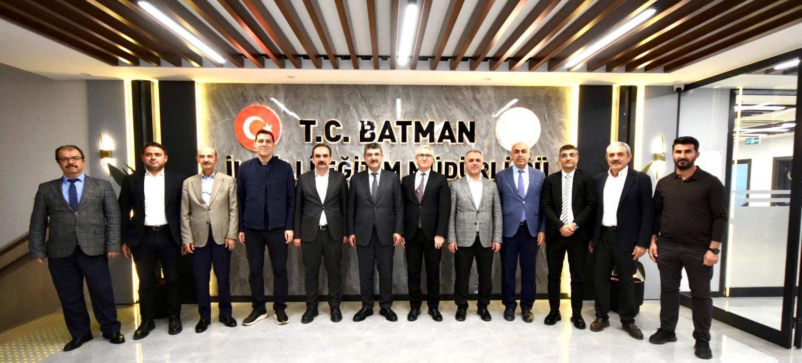 Nasıroğlu ve Şansi’den İl Millî Eğitim Müdürü Ciğer’e Ziyaret