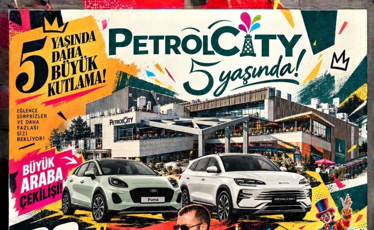 PetrolCity AVM’de İki Otomobil İçin Büyük Çekiliş 28 Ekim’de