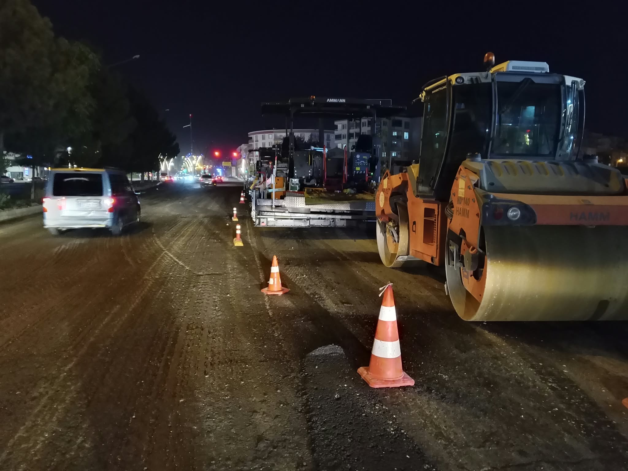 Yol Çalışmaları Nedeniyle Trafik Düzenlemesi