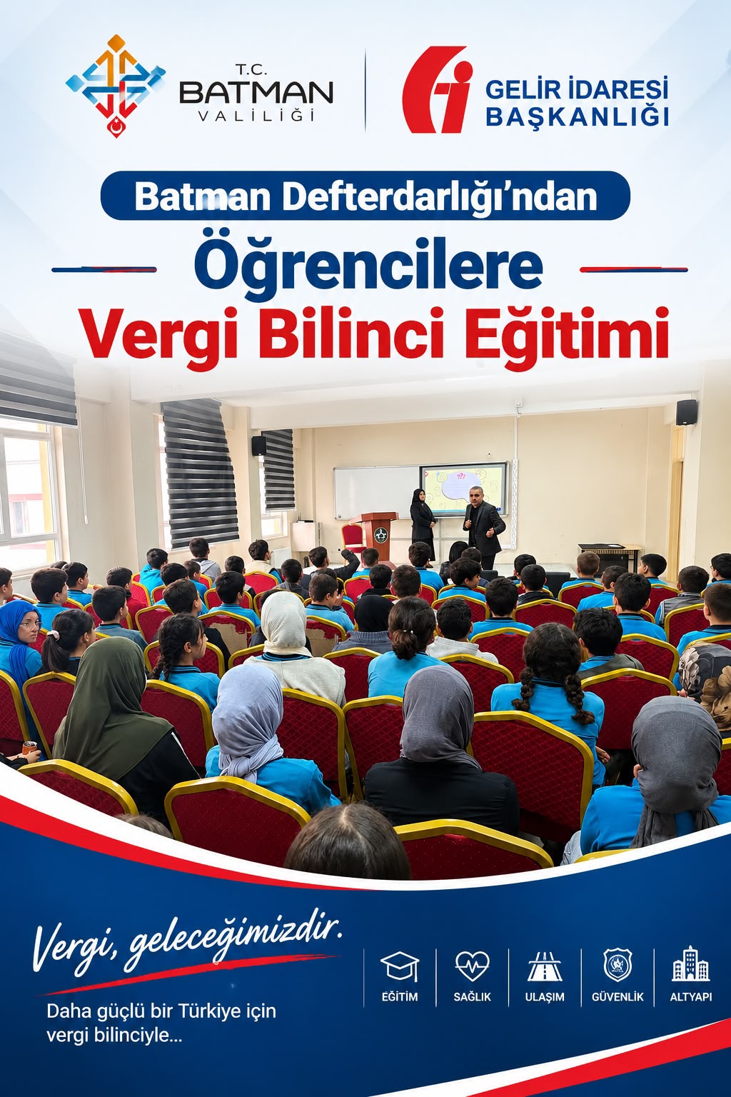 Defterdarlıktan Öğrencilere Vergi Bilinci Eğitimi