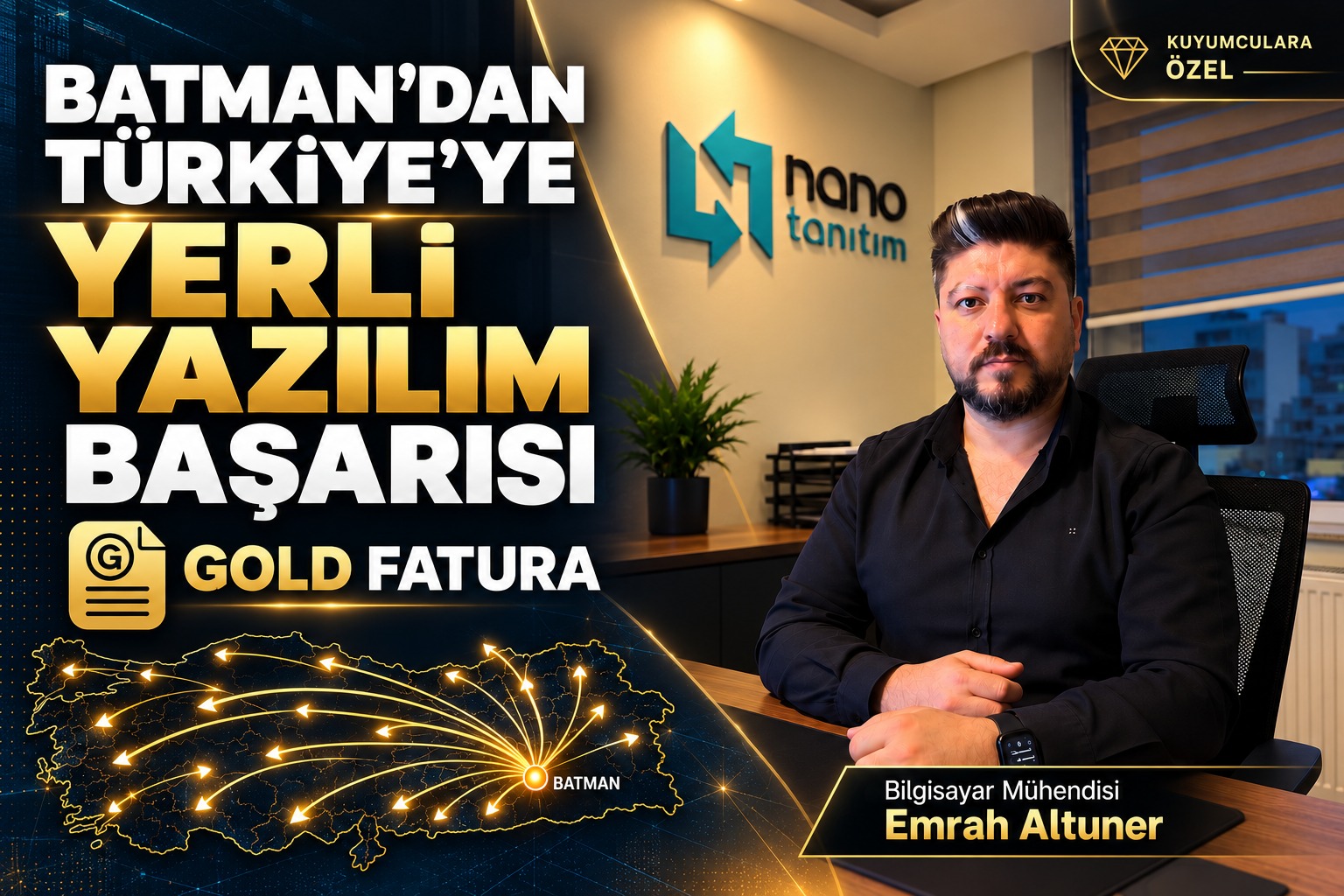 Batman’dan Türkiye’ye Yerli Yazılım Başarısı